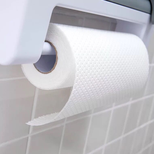Wood pulp nonwoven fabric