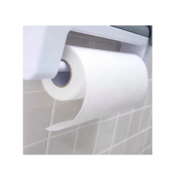 Disposable meshed 100% viscose polyester woodpulp spunlace nonwoven fabric rolls towels for wetwipes