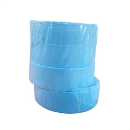 Hot selling spunbonded non-woven blue and white spunbonded non-woven disposable maskmaterial