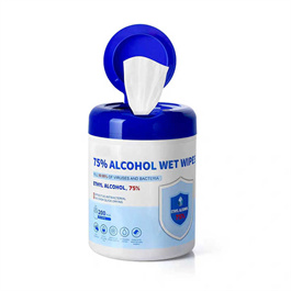 Customized disposable alcohol disinfection wet tissue extraction of wet wipes drum raw material spunlaced non-woven cloth