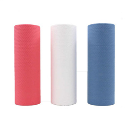 Wipe cloth base material PP wood pulp composite spiny cloth non-woven cloth source factory direct supply