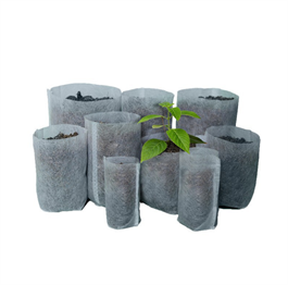 Non-woven seedling bag wholesale thickened biodegradable container cup tree seedling  nutrition bowl nutrition bag